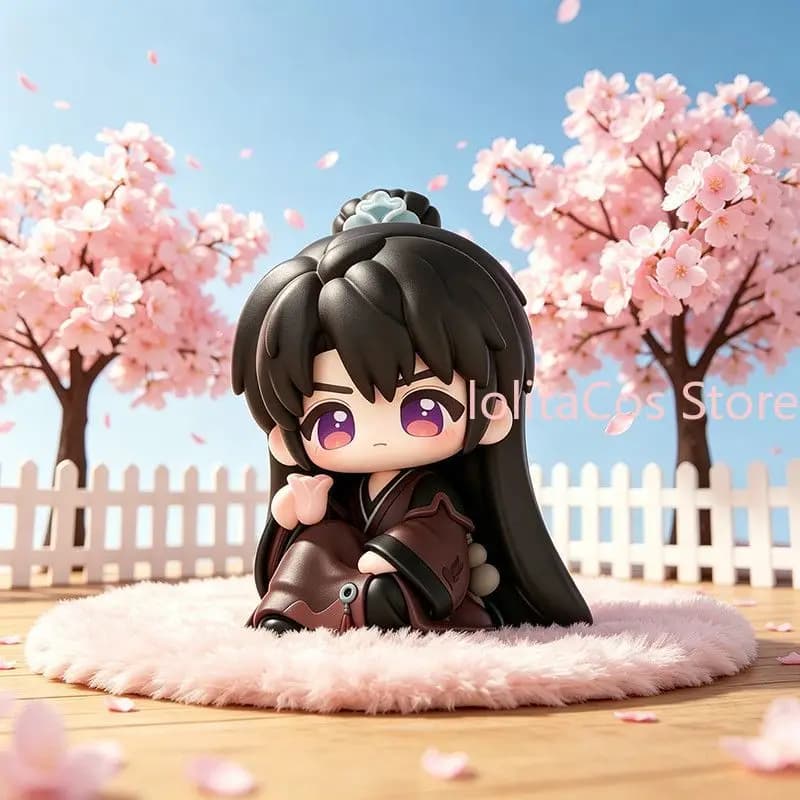 Figurina Q-version di Caleb da 7cm di Love and Deepspace, Ornamento da Scrivania, Decorazione Kawaii in PVC, Regalo di Compleanno, Cosplay
