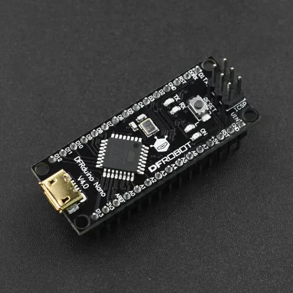 DFRduino Nano USB Microcontroller, ATmega 328, Compatible with Arduino Nano