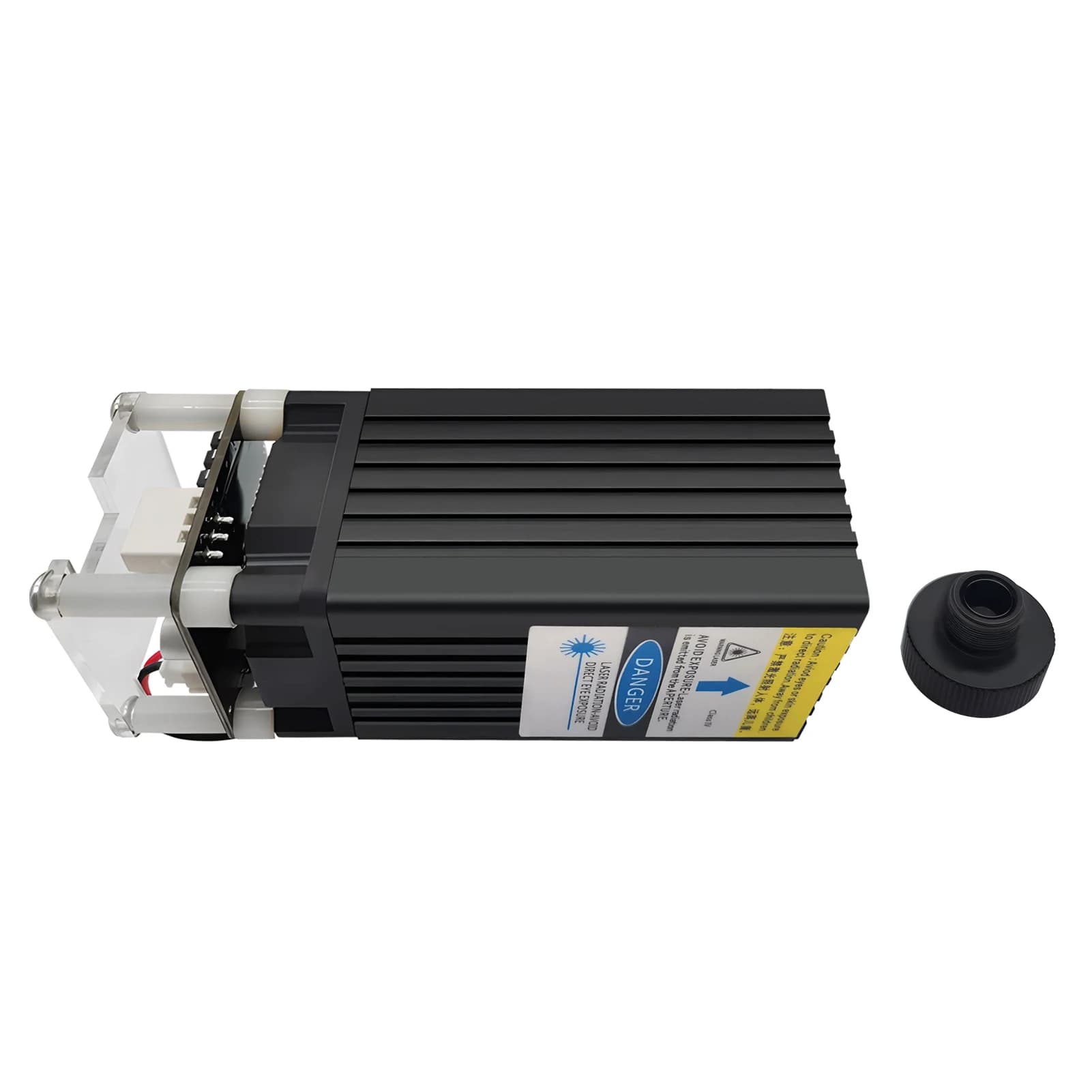 LASER TREE 4W 5W 10W Blue Laser Module TTL PWM Laser Head Laser Engraver Cutting Wood Marking DIY Accessory