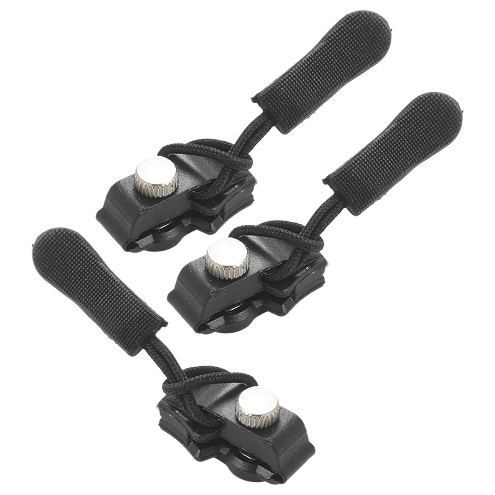 3 pezzi kit di riparazione cerniera universale rapido istantaneo staccabile testa cerniera sostituzione cursore cerniera tirare giacca borse cappotto cucito fai da te
