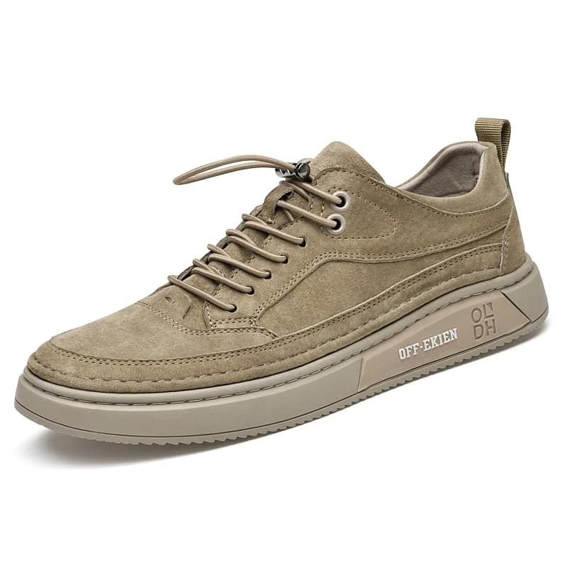 Scarpe Casual da Uomo in Vera Pelle Scamosciata, Sneakers da Esterno, Tenis Masculino, Scarpe da Skateboard