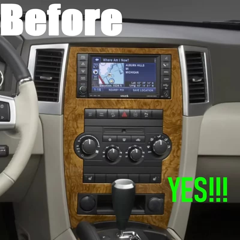 Car Stereo Radio For Jeep Grand Cherokee 2005-2010 Android 15 7" Autoradio Multimedia Video Player 8+128GB GPS Apple CarPlay