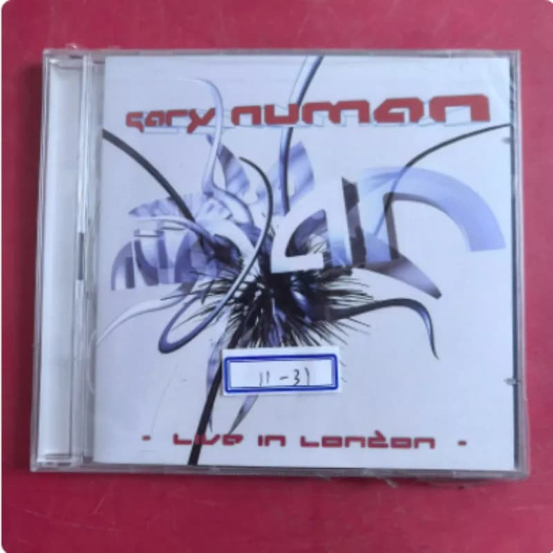 CD Elettronico Rock & New Wave Album Gary Numan Musica CD Live a Londra Disco Musicale Cosplay Walkman Soundtrack per Auto Confezione Regalo