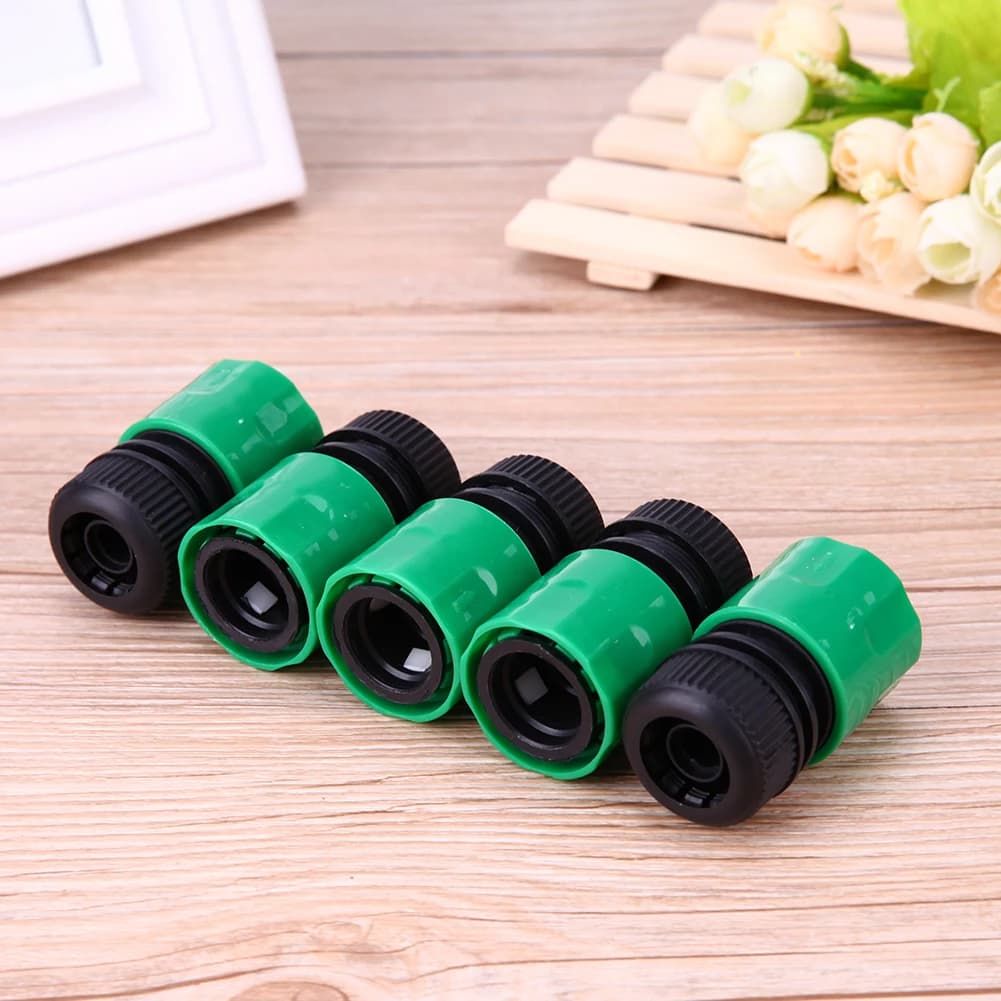 5 pcs 1/2 inch joint for pipe quick coupling garden pipe quick connector water pipe adaptor for garden irrigation