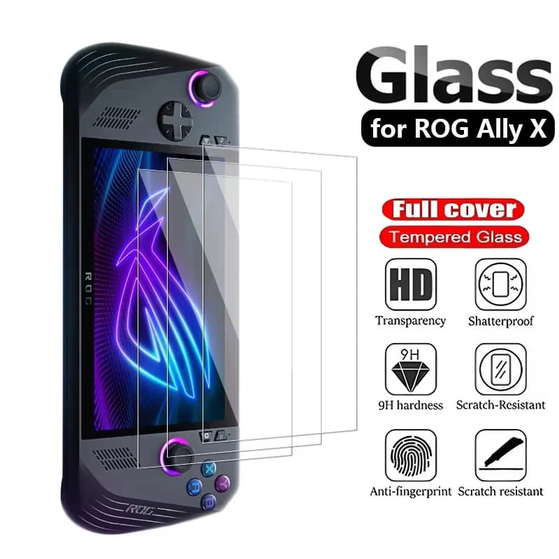 1 Pezzo di Vetro Temperato Protettivo per Asus ROG Xbox Ally X, Pellicola Protettiva Anti-graffio per Accessori ROG Xbox Ally X