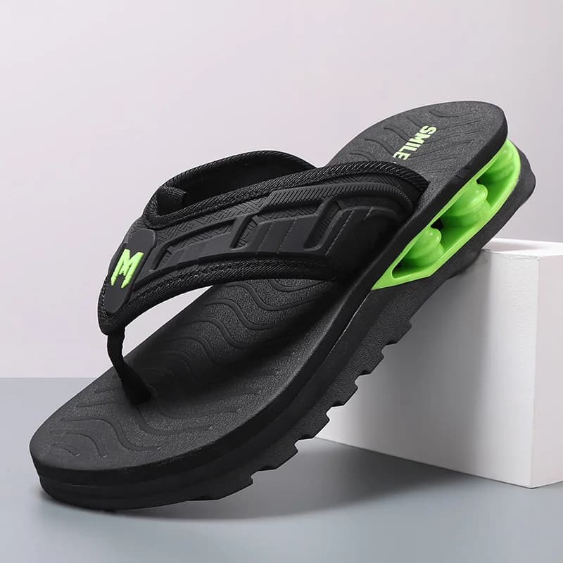 Man House Flip Flops Summer Men Luxury Flip Flops Soft Slippers Home Clogs Slides Breathable Beach Shoes EVA Slippers Sandals