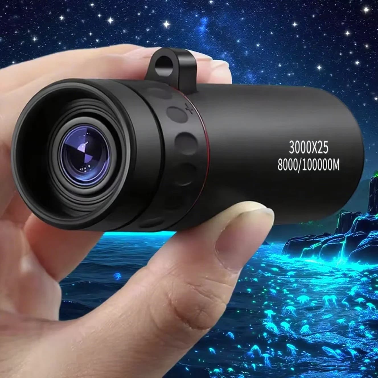 Adult Professional HD Monocular Pocket Mini Portable Telescope for Outdoor Camping Hunting Hiking Sports
