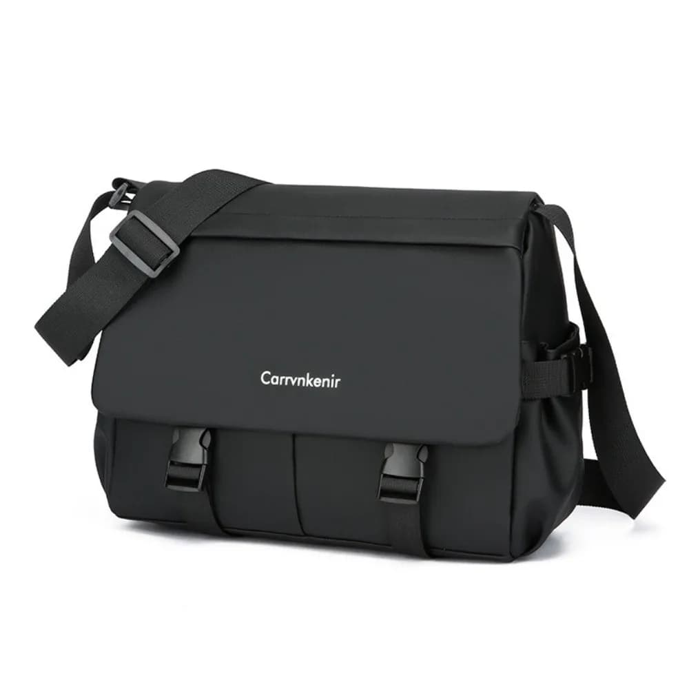 New Large Capacity Men‘s Shoulder Bag Casual Canvas Crossbody Bag Waterproof Messenger Bag Men