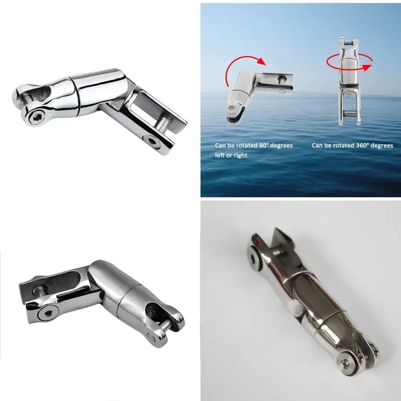A4 Marine Grade Stainless Steel Anchor Swivel Coupling for 10-12mm Boat Chains