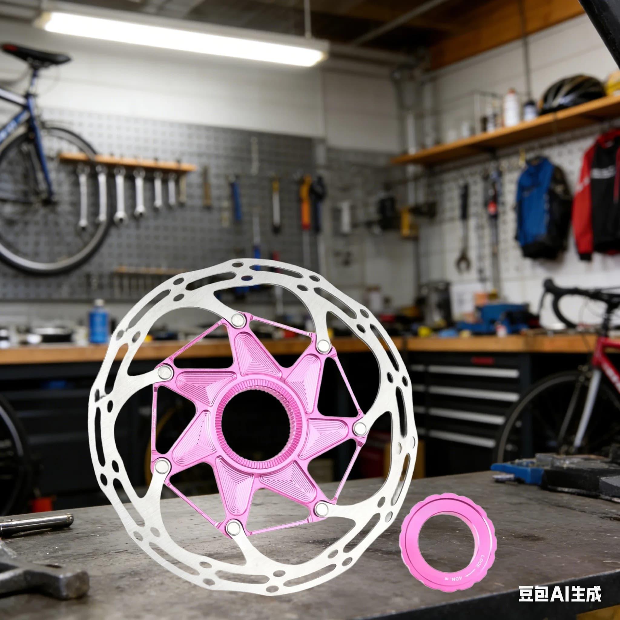 Disc brake for bicycle Ultralight cooling brake pads 140mm/160mm Central lock Disco-Rotor for mountain bike cycling parts