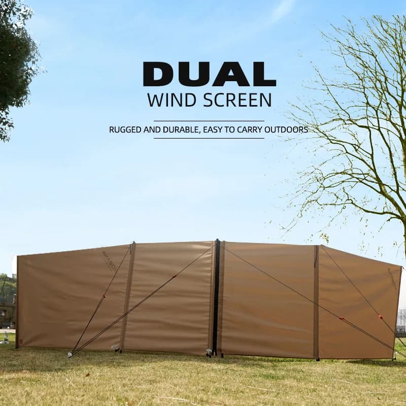 Tenda da pannello antivento grande per esterni per 5-8 persone, campeggio, picnic, giunzioni, guida autonoma, recinzione antivento e parasole, L311