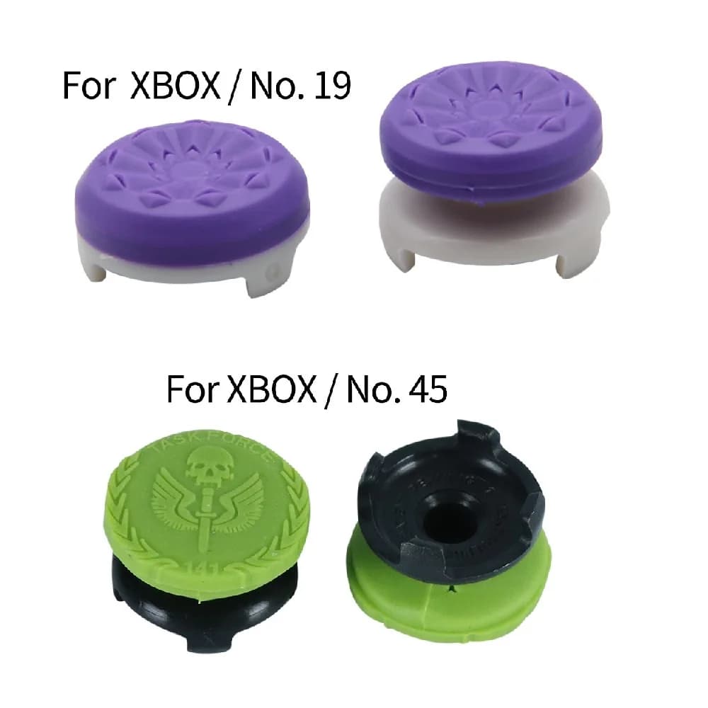 2 pezzi per XBOX ONE Hand Grip Estensori Caps Controller di gioco Gamepad Thumb Stick Grips Coperture ad alto/basso per Ps4