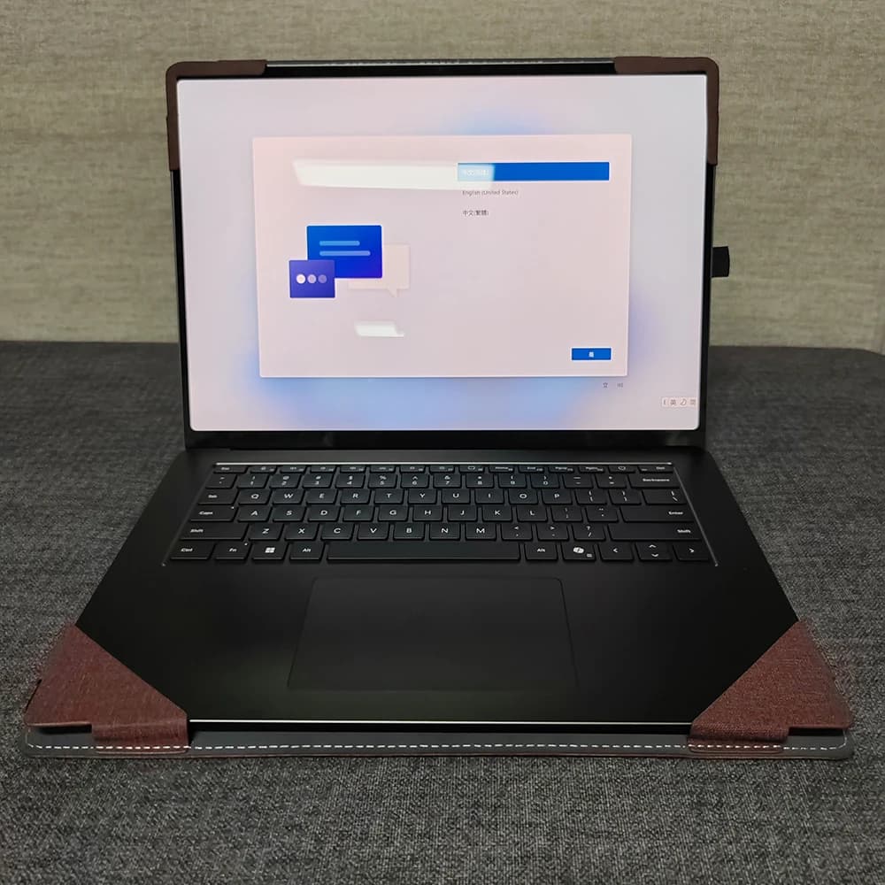 Custodia per laptop per Microsoft Surface Laptop Gen 7 15 pollici modello 2037 Guaina protettiva 2024 Custodia per PC resistente ai graffi Borsa portatile
