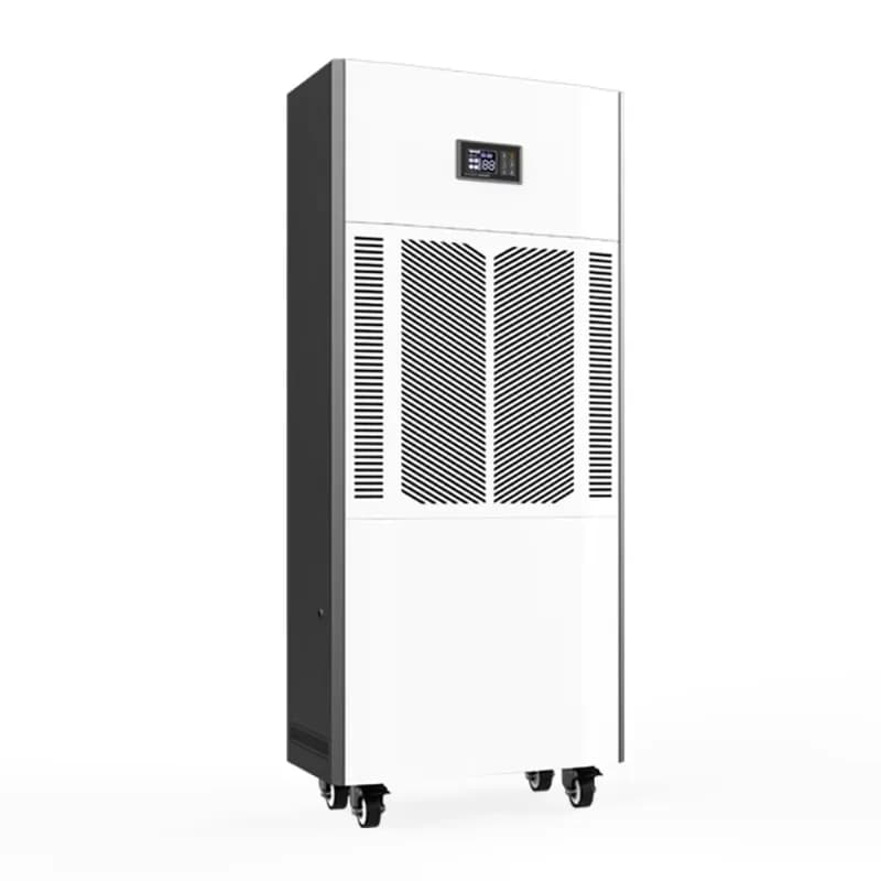 Nuovo Deumidificatore Industriale Commerciale Elettrico Portatile ad Alta Capacità con Ruote, Controllo Intelligente e Drenaggio Continuo per
