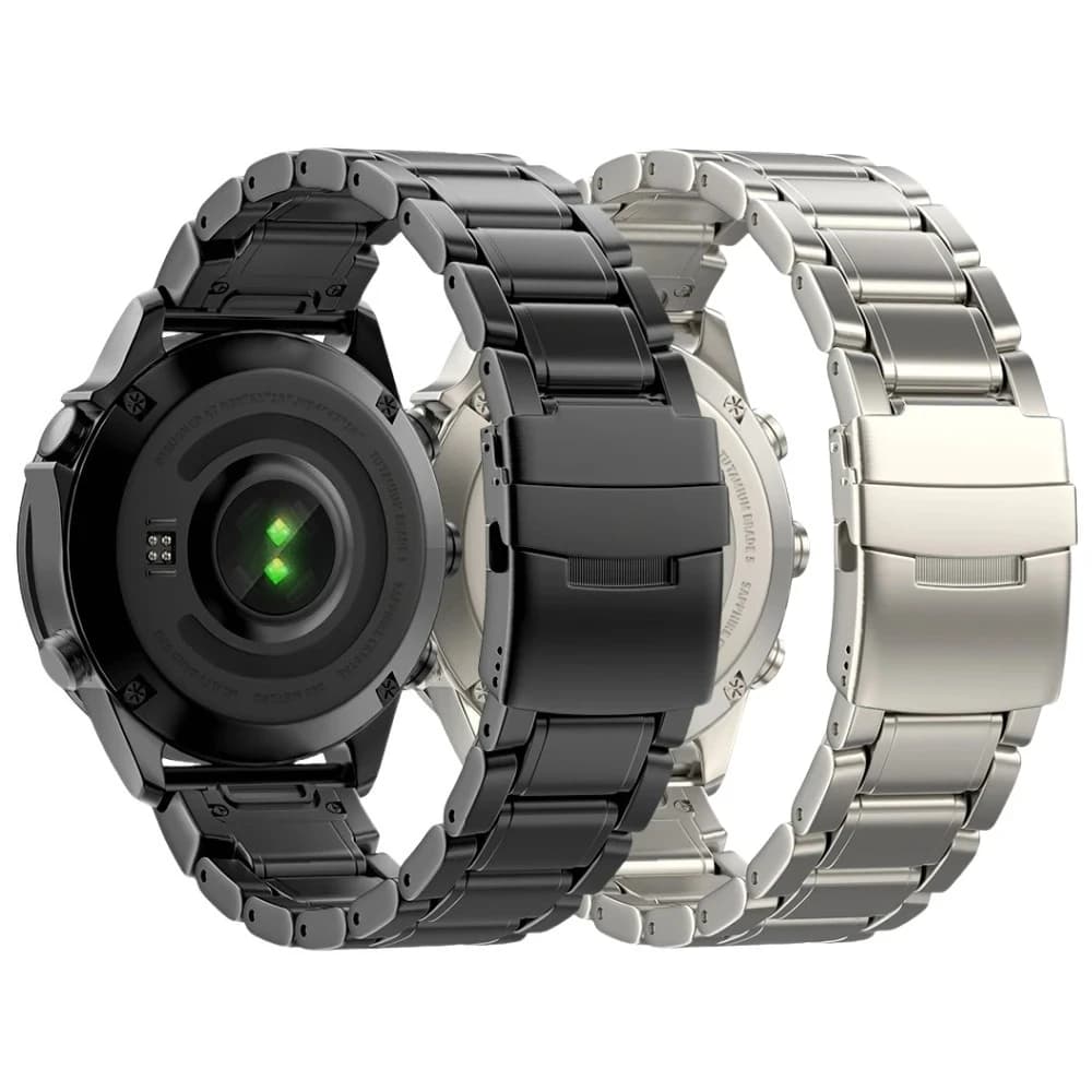 22mm 26mm Titanium Strap for Garmin Watch Fenix 8 7X 7Pro Enduro 3 2 Business Bracelet for Garmin Watch Instinct 3 2X Tactix 7