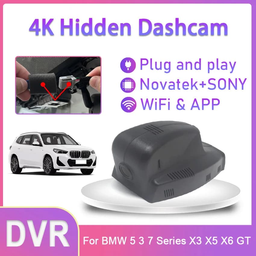Car DVR Wifi Dash Cam Video Recorder Original For BMW 5 Series 3 Series 7 Series X3 X5 X6 GT Before 2012 Models Some old models