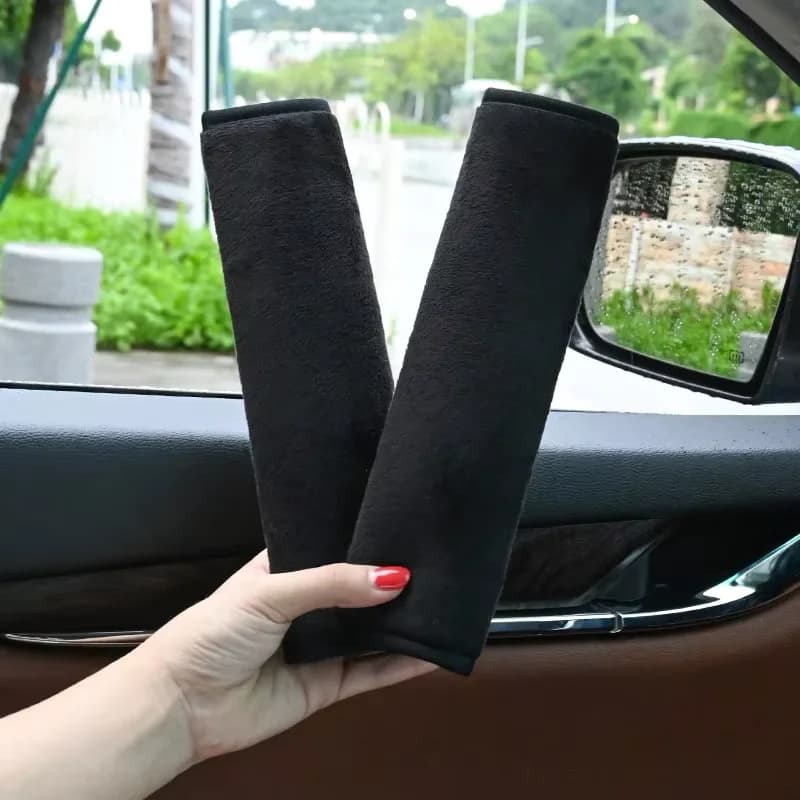 2 pcs Safety Belt Covers Car Accessories Car Spare Parts Adult Safety Belt Kids Accessories for Young Interior
