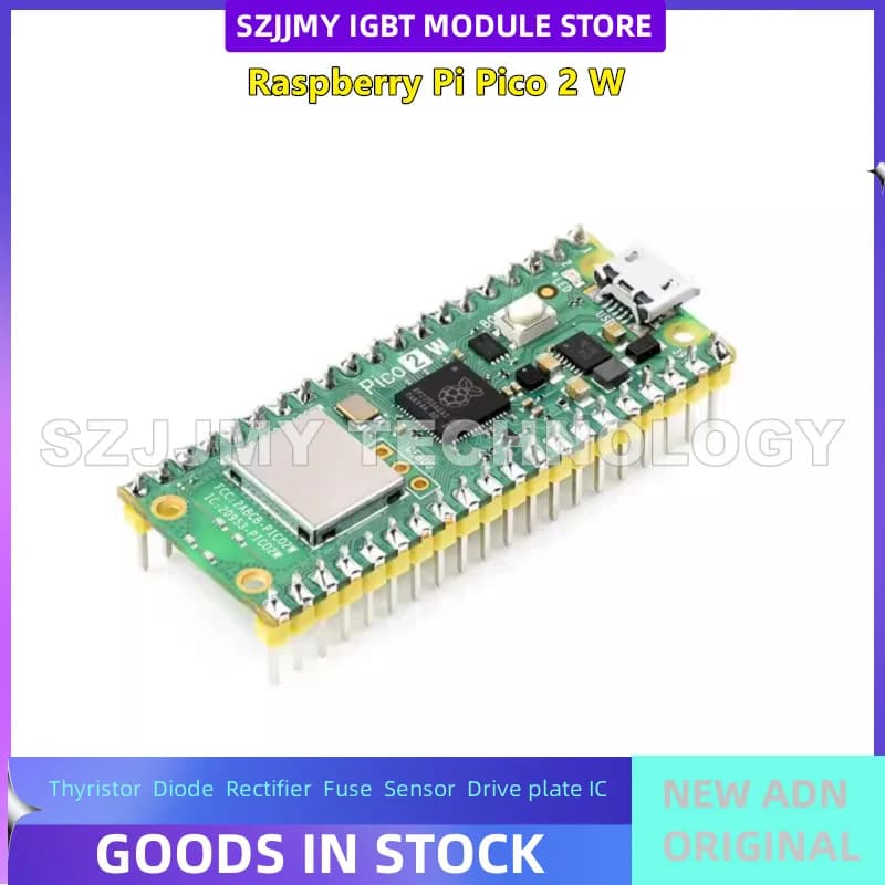NEW ORIGINAL IN STOCK Raspberry Pi Pico 2 W RP2350 microcontroller development board wifi/Bluetooth