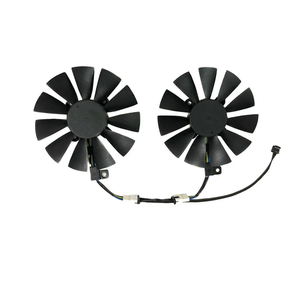 2 pz/set, ventola per schede Video, T129215SU, per MLLSE RX 580 8G Paquete B,VGA GPU Cooler, muslimse,PLD09210S12HH,per MLLSE RX580 8GB Paquete A