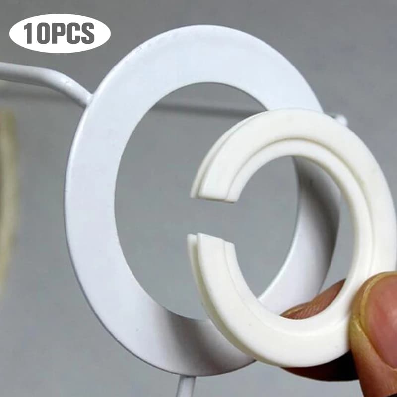 ★▲10pcs 28mm E27 To E14 Lampshade Ring Adapter White Light Shades Collar Ring Adaptor Bulb Holder Lamp Shade Accessories