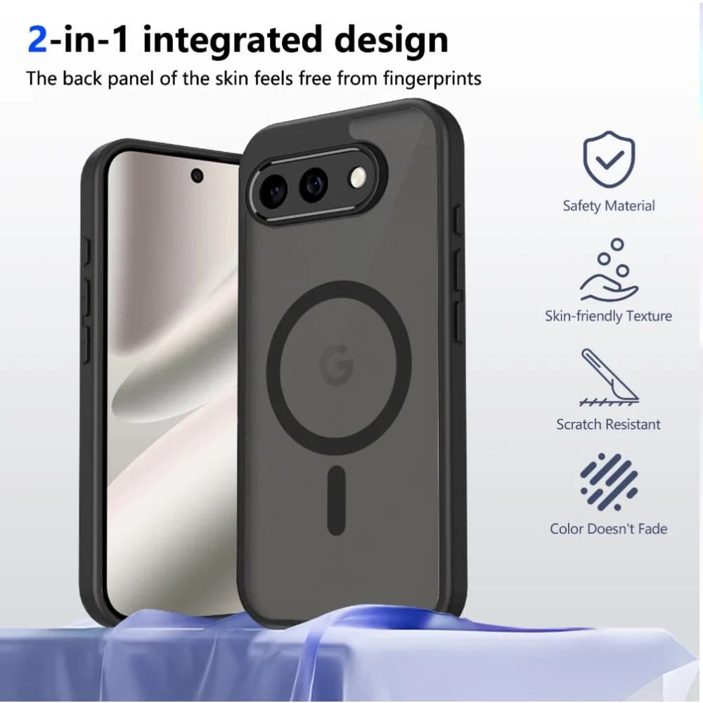 Casing For Google Pixel 10A / 10 Pro / 10 Pro XL / 9A / 10 Magnetic Phone Case Matte Back Shockproof Phone Back Cover