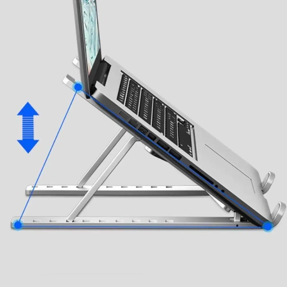 ABS Laptop Holder Stand Aluminum Alloy Lifting Notebook Support Base Lifting Cooling Holder Foldable Laptop Cooling Bracket