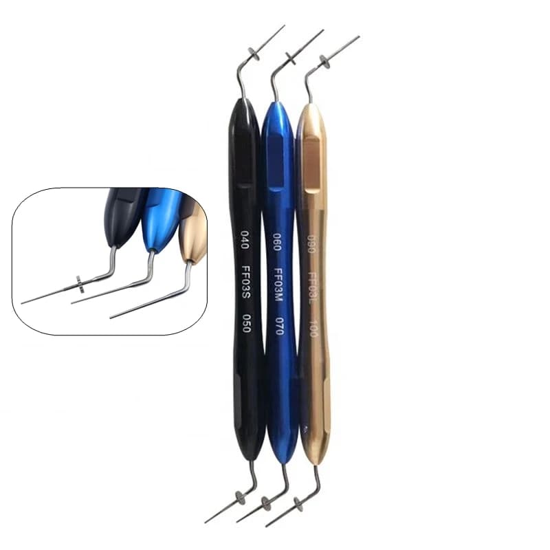 Endodontic hand Plugger tip teeth radicular filler vertical pressurizer 2 nickel-titanium tip dentistry teeth whitening