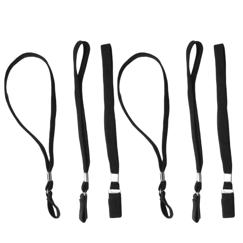 6Pcs Walking Stick Rope Trekking Pole Lanyard High Strength Fiber Material Secure Fit Anti Loss Hiking Climbing Backpack Holder