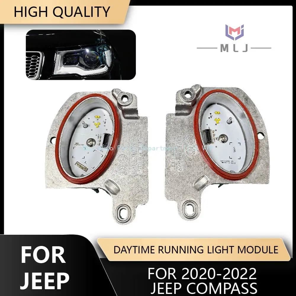 Per JEEP COMPASS 2021 2022 2023 6420000013 6420000014 Nuovo Modulo Led Luce di marcia DRL Faro Modulo sorgente faro