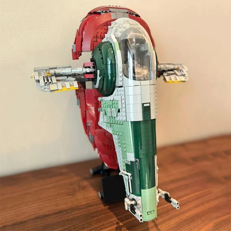 2026 Nuovo in Stock Slave 1 Classic Star Destroyer Mattoncini da Costruzione Espositivi Giocattoli Educativi Regalo di Compleanno Natale 1996 Pezzi