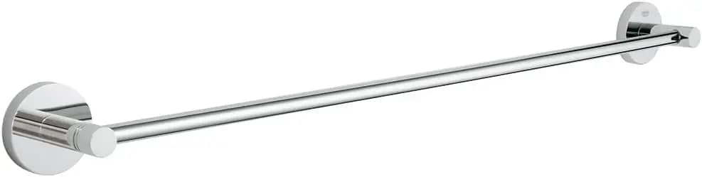 Portasciugamani da parete da 24 pollici, Starlight Chrome - Ottone resistente, facile da installare