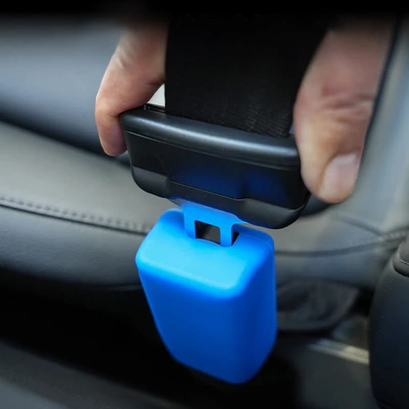 Universal Buckle Covers for Safety Belt for Car, Intake Protection, Silicone Anti-scratch Protective Case, Dust Prevention Set