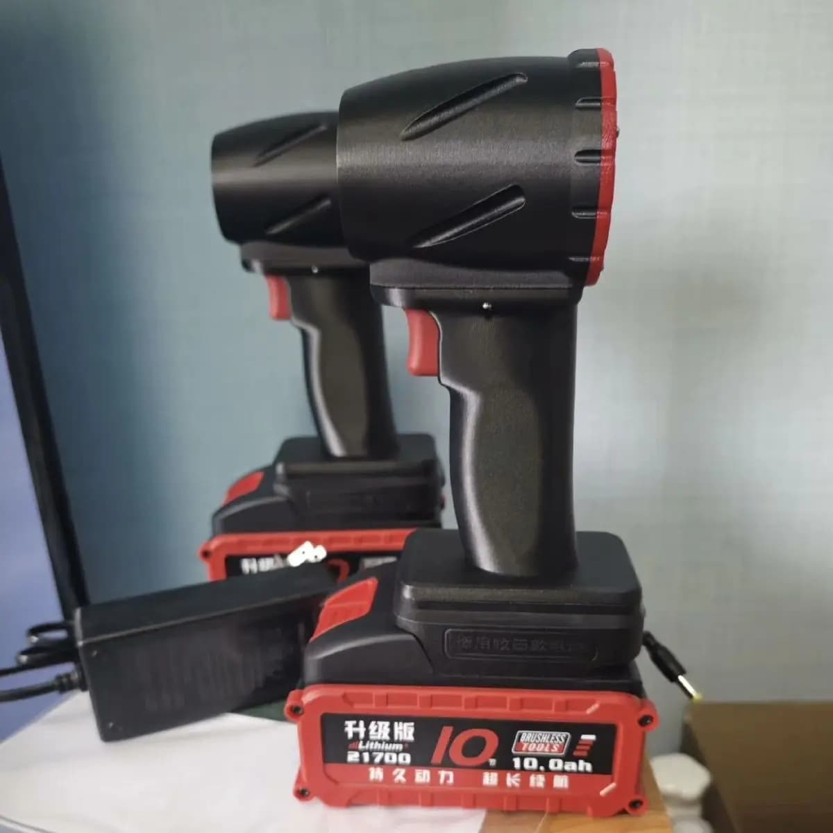 70 mm high efficiency portable hair dryer, 2300 g boost, variable speed, with strong air flow, air gun for car washing, turbo jet fan