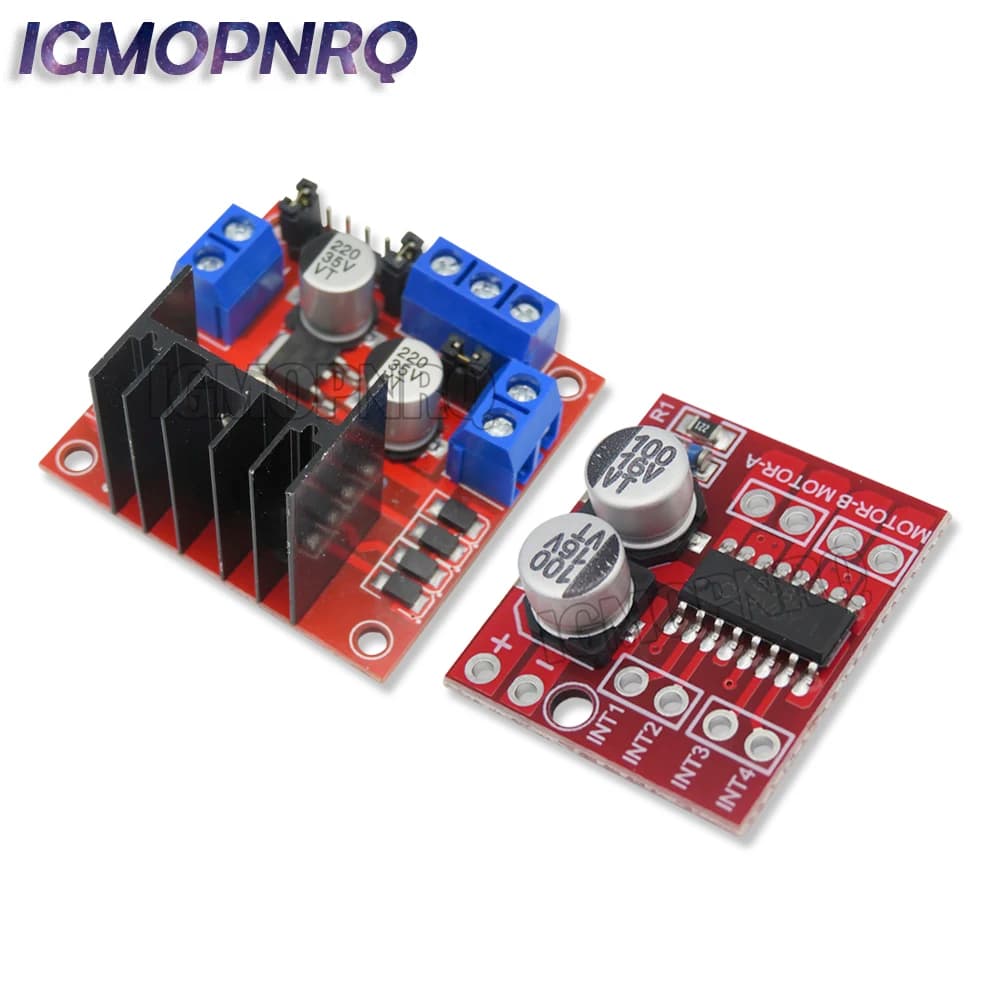 L298N modulo scheda Driver 298N motore passo-passo Smart Car Robot Breadboard Peltier High Power L298 Driver motore cc per Arduino IBUW