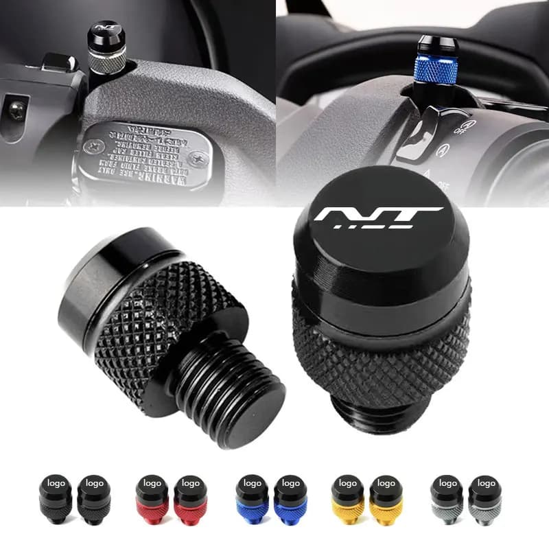 For Honda NT 1100 NT1100 Motorcycle CNC Rearview Side Mirror Hole Cap Plug Accessories