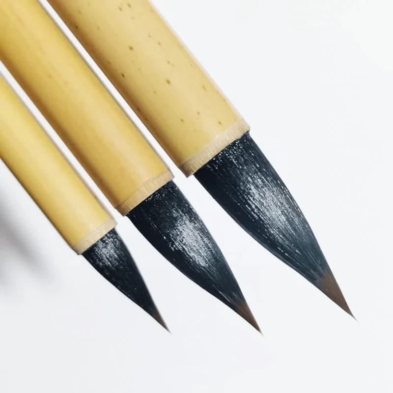 Rabbit Weasel Hair Calligraphy Brush Wang Xizhi Handwritten Running Script Cursive Script Copying scriptures Brushes pen Set