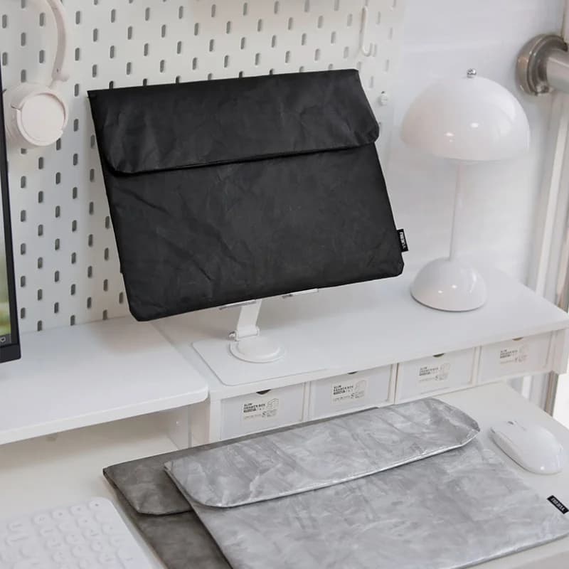 13.77 Inch Ultralight Portable Dupont Paper Computer Tablet Bag * 10.23 Inch, Multifunctional Document Bag, Suitable for Daily Study, Office Work and Travel
