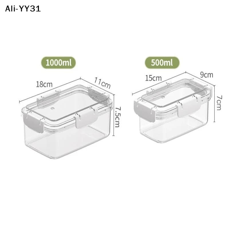 【AW8】1 Pezzo Nuovo Contenitore Trasparente per Alimenti Freschi da Frigorifero 2026 con Coperchio, Contenitori per Frutta, Organizer per Frutta, Contenitore per la Preparazione dei Pasti, Lunch Box