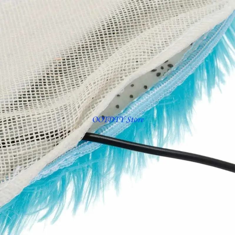 367A USB PET ELETTRICE Coperta elettrica Coperta peluche per padie riscaldate per animali