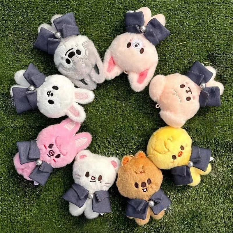 8style skzoo Plush Keychain Kawaii Skzoo Keychain Stay Plush Cartoon Stuffed Animal Doll Kawaii Toys Room Decor Children Gift