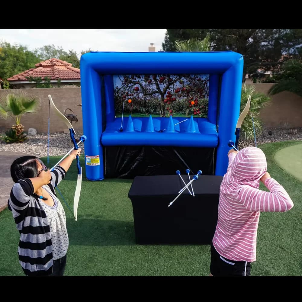 Outdoor Inflatable Archery Target Carnival Hoverball Shooting Game Interative Floating Ball Air Juggler For Events