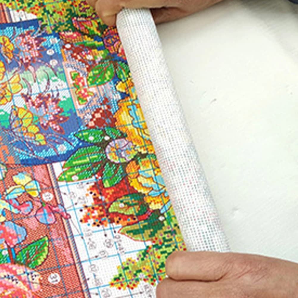 Supporto per telaio da ricamo a punto croce con clip per rotoli, telaio in legno per ricamo, supporto per telaio da quilting, telaio per cucito