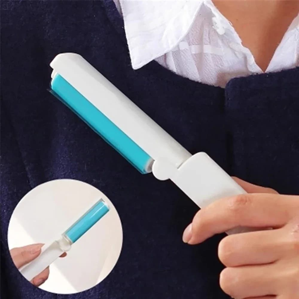 Lint Rollers Water Sticky Pet Hair Remover Dust Catcher Suction Fluff Carpet Wool Sheets Clothes Cleaning Tool Washable Brushes