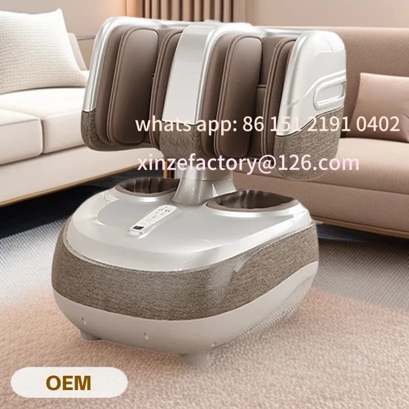 Massaggiatore per piedi avvolgente per la casa personalizzabile Riscaldamento Impastatrice per gambe Macchina per pedicure divisa elettrica