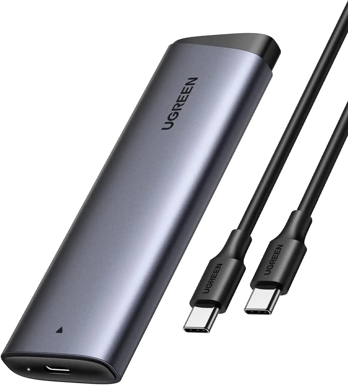 Box esterno per SSD M.2 NVMe 10Gbps USB 3.2 Gen 2 con supporto UASP e Trim per 2230/2242/2260/2280