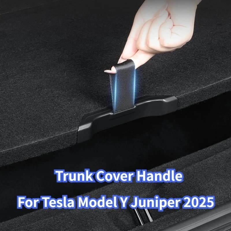 Traction Cord for Baggage Rear for Tesla Model Y Juniper 2025, Opening Handle Bags, Car Editing Accessories