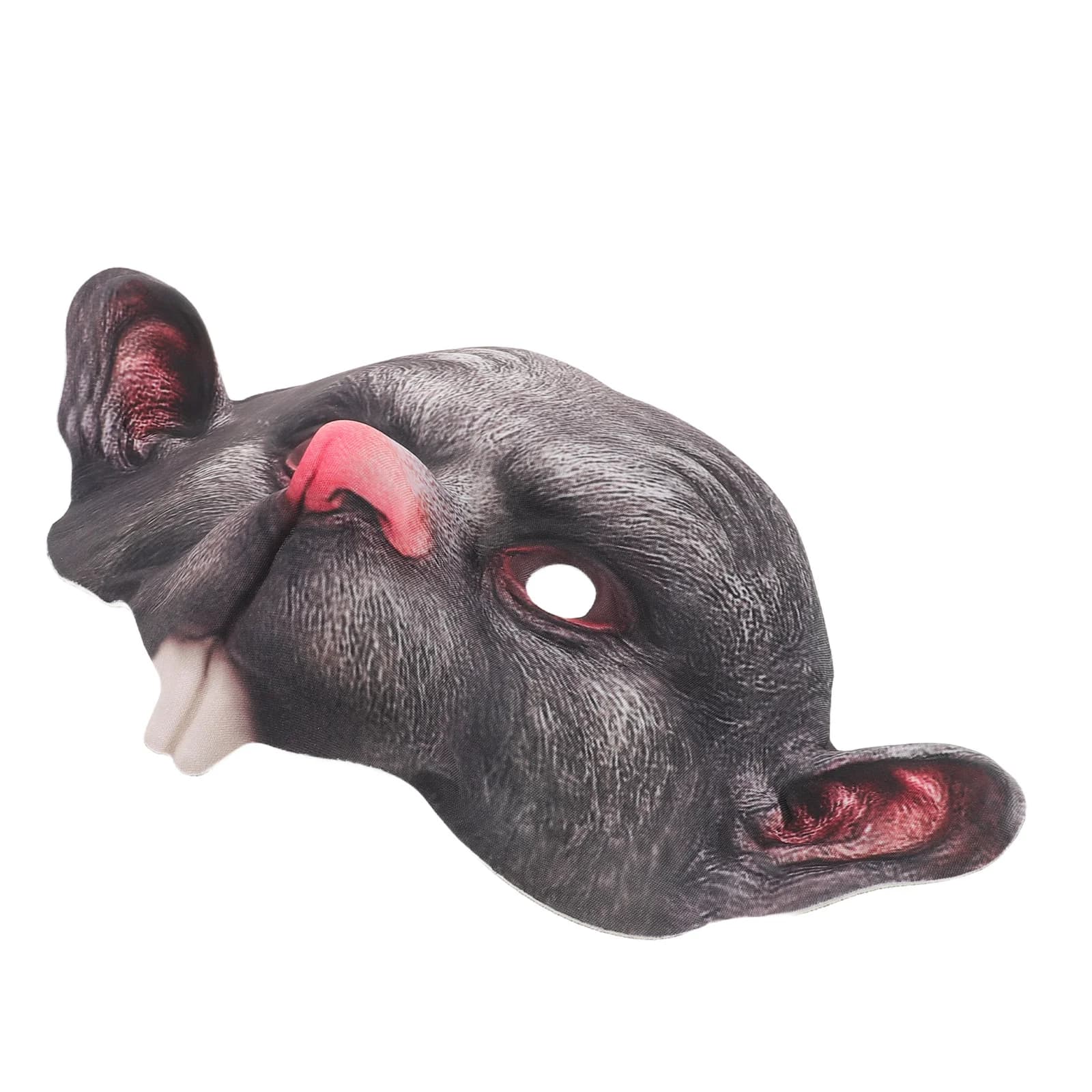 Maschera da Topo Realistica Grigio Scuro per Feste a Tema Animali, Accessorio per Costumi di Halloween e Carnevale