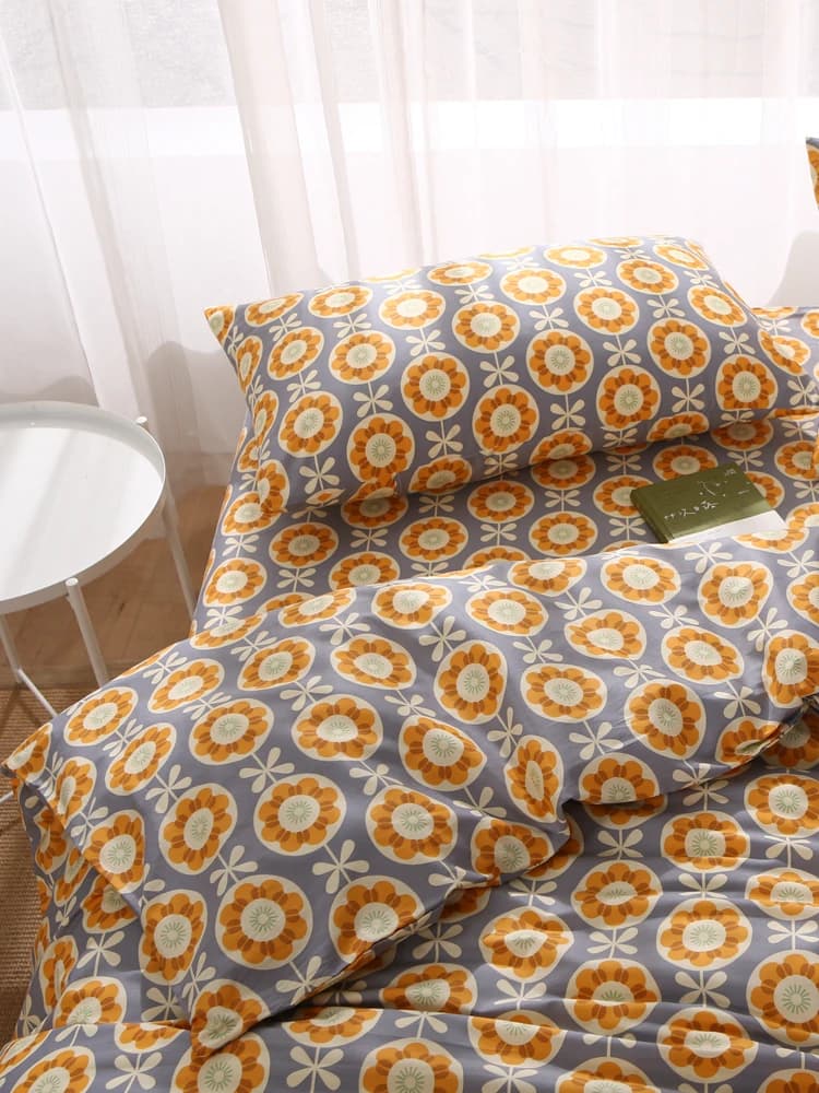 Nuovo Copripiumino Monoposto in Puro Cotone 2025 per Studenti, 5x20m, Letto Matrimoniale 200x230m, Pezzo Singolo, Ritenzione del Calore, Stile Vintage