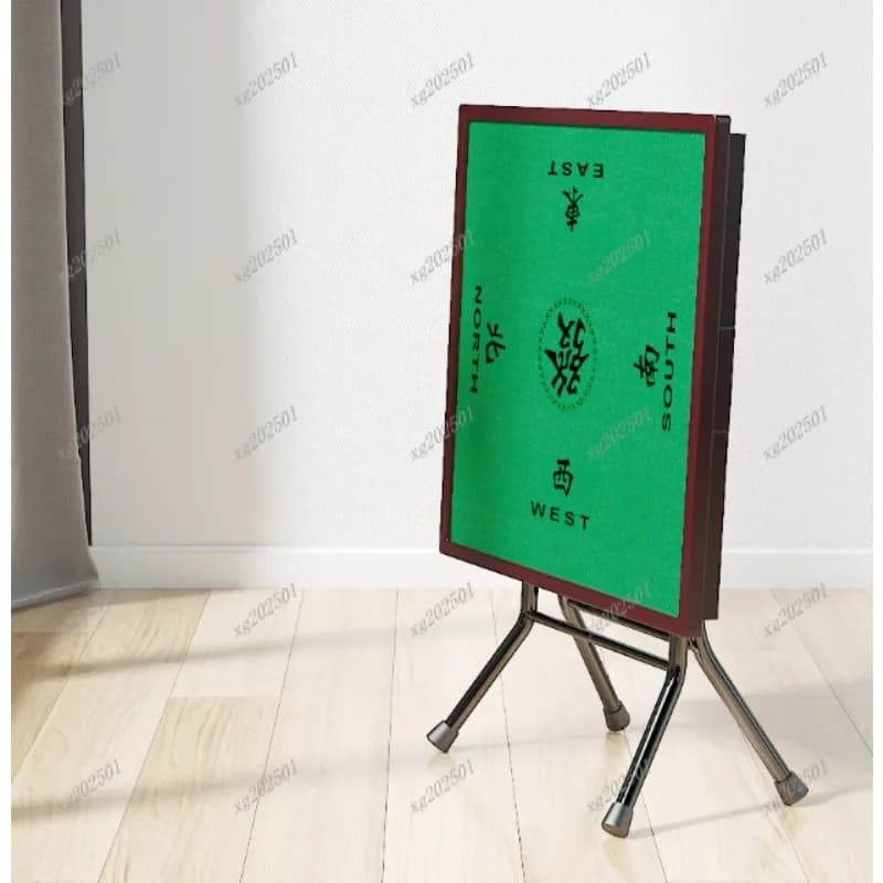 Tavolo Mahjong pieghevole da 90 mani - Tavolo da pranzo multifunzionale per la casa, portatile per giochi di carte per interni/esterni