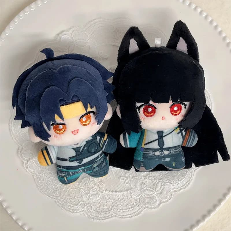 10cm Zenless Zone Zero Plush Doll Hoshimi Miyabi Asaba Harumasa Keychain Cotton Doll Anime Periphery For Adult Collection Gift